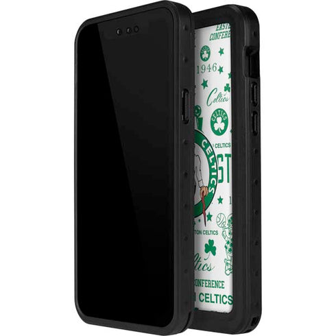 NBA Boston Celtics Historic Blast iPhone 15 Pro Waterproof Case